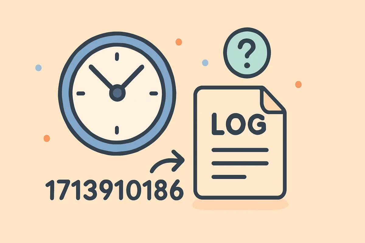 زمان‌های Unix در فایل‌های گزارش — چگونه آن‌ها را بخوانیم و اشکال‌زدایی کنیم