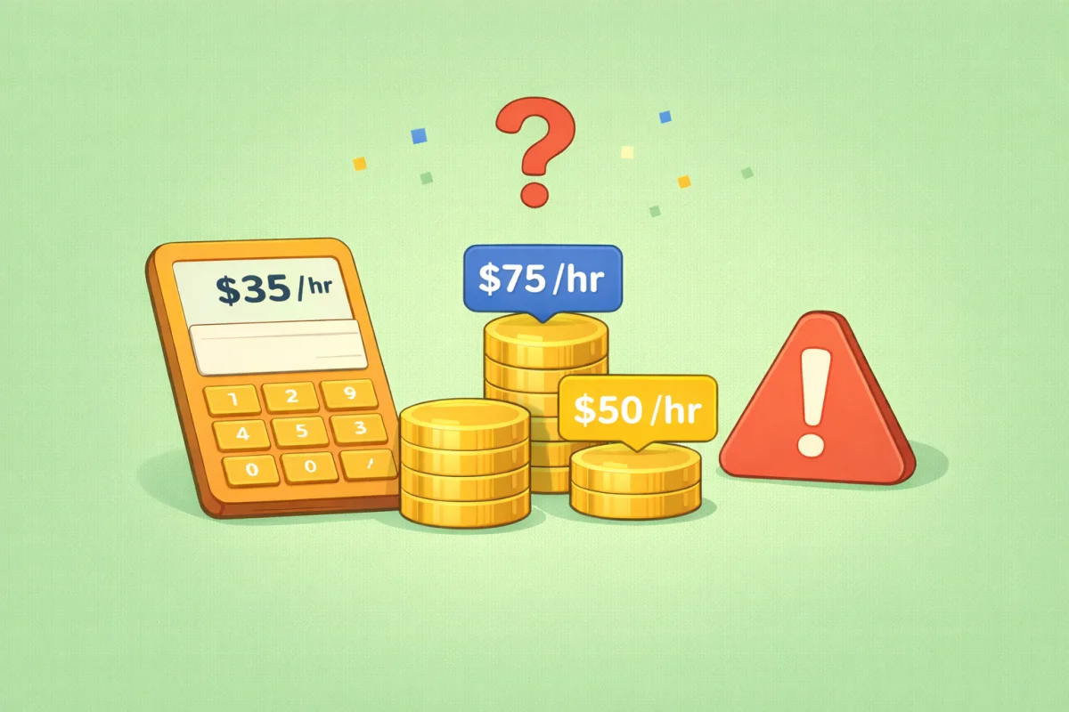 Cara Menentukan Tarif Per Jam Freelance (Dan Berhenti Undercharge)