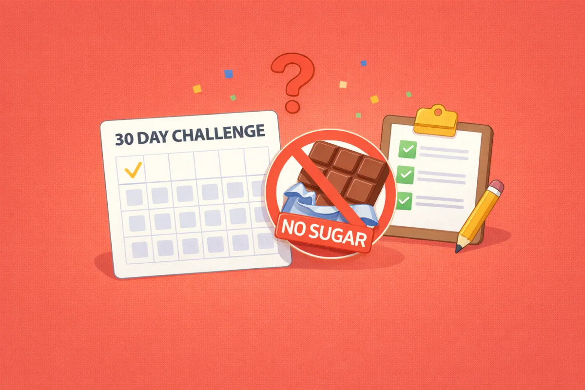 30日間ノーシュガーチャレンジ — 期待できる変化と準備のしかた