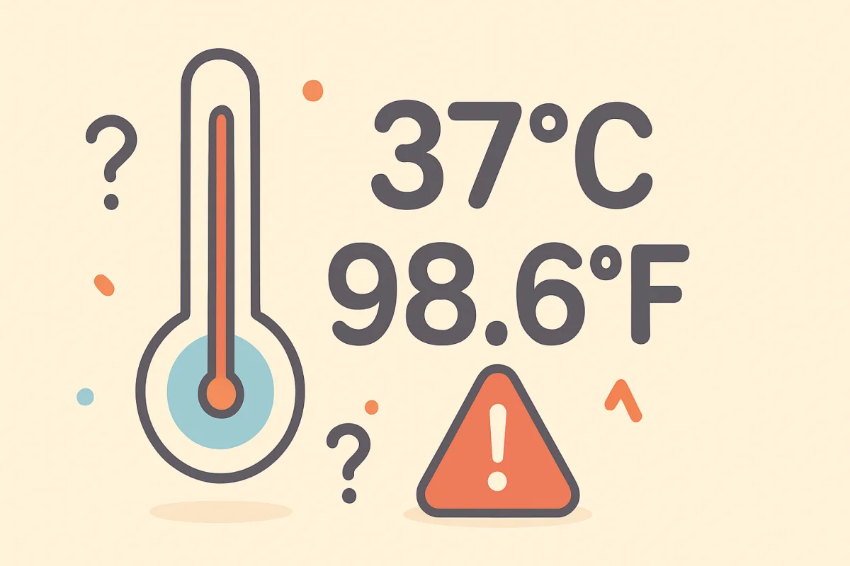 Normal Vücut Isısı ve Ateş: Celsius, Fahrenheit ve Sayıların Anlamı